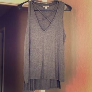 Charlotte Russe size S Criss Cross top
